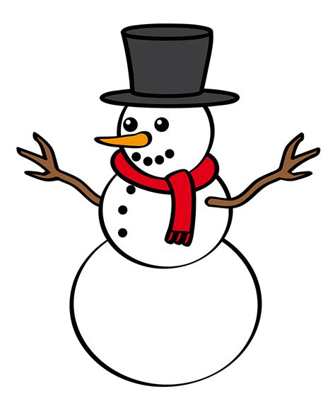 Christmas Snowman Clip Art Free - ClipArt Best