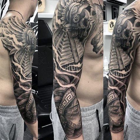 40 Unique Arm Tattoos for Men | Arm tattoos for guys, Aztec tattoo ...