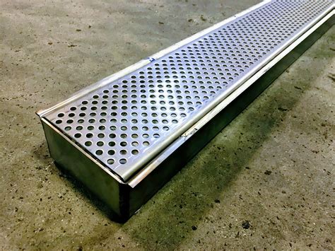 Stainless Steel Trench Drain System-10FT x 6″ - Rockcrete USA