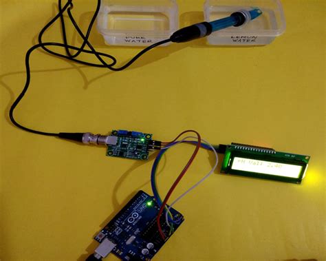 DIY Arduino pH Meter using Gravity pH Sensor