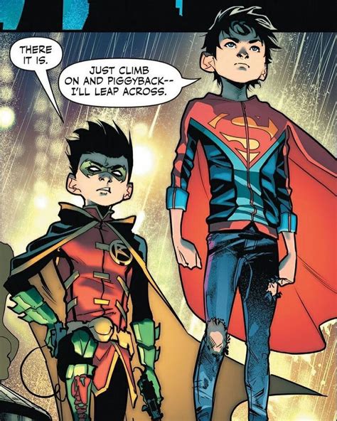 Jon Kent And Damian Wayne Súper Sons. Instagram and Twitter the best HD images from the world of ...