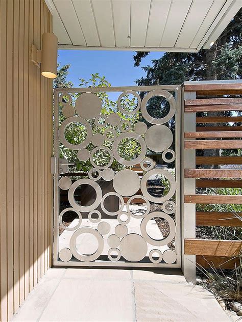 Mid Century Modern Garden Gate - GARDEN HYU