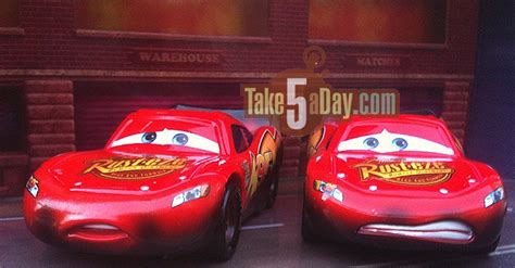 Take Five a Day » Blog Archive » Mattel Disney Pixar Diecast CARS: Burnt To a Crisp Lightning ...