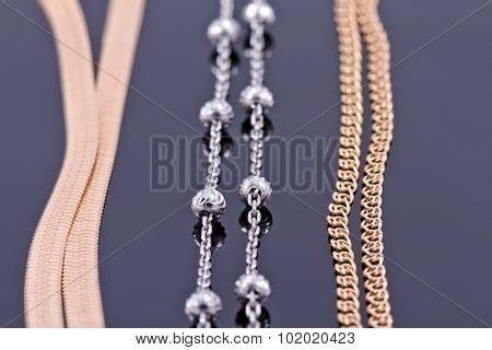 Silver Gold Chains Image & Photo (Free Trial) | Bigstock