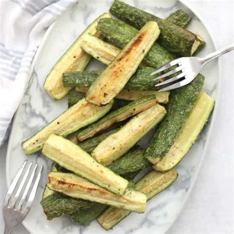 Roasted White Zucchini Recipe - Bite On The Side