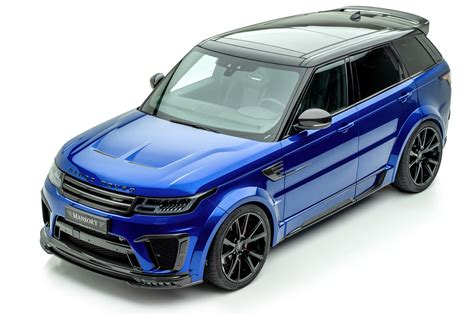 4K, 2019-20 Mansory Range Rover Sport SVR, Land Rover, White background ...