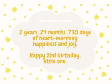 2nd Birthday Wishes for Baby Boy | 50 Sweet Quotes and Messages - Happy Birthday Wisher