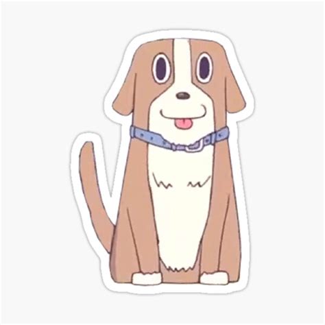 "Nichijou dog" Sticker for Sale by TaftHammond | Redbubble