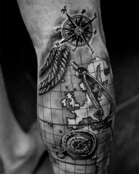 Mapa America Map Sistema Solar Compass Tattoo Social Studies Book ...