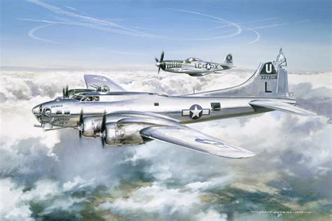 Eighth Air Force Art - Aviation Art by Geoff Nutkins