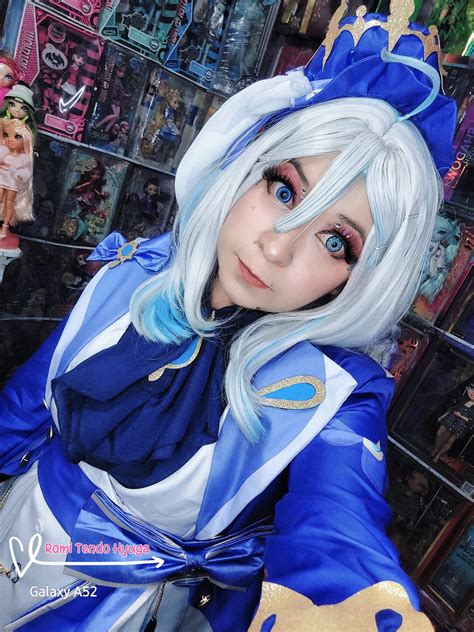 💙Furina de Fontaine, Genshin Impact 💙🩵Romi Tendo Hyuga Cosplay ...