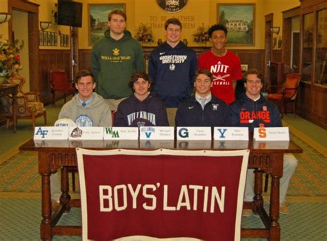 Baltimore Fishbowl | Seven Boys’ Latin Seniors Commit to Play NCAA ...