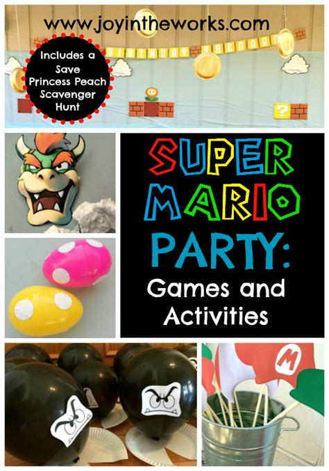 Super Mario Party Games and Activities - Joy in the Works