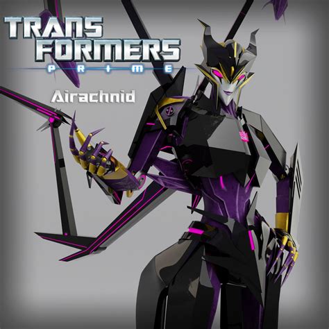 ArtStation - Airachnid Transformers Prime Character Rig | Game Assets