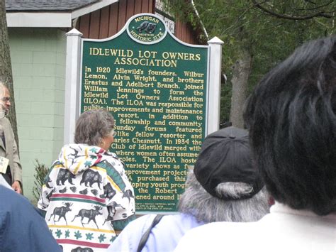 Idlewild Michigan Historical Markers Dedication, Yates Tow… | Flickr