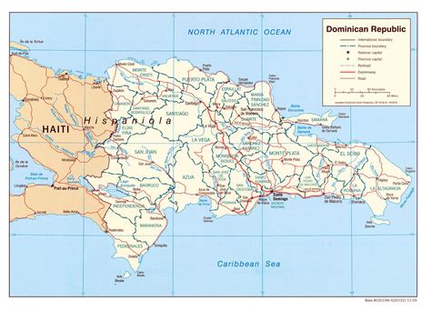 Dominican Republic Maps | Printable Maps of Dominican Republic for Download