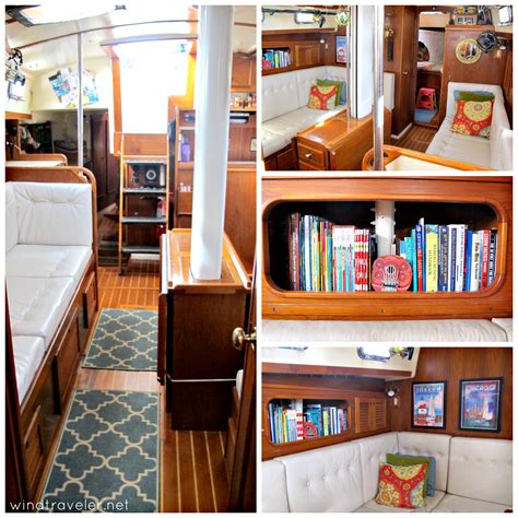 Windtraveler: Our Boat Interior: A Photo Tour