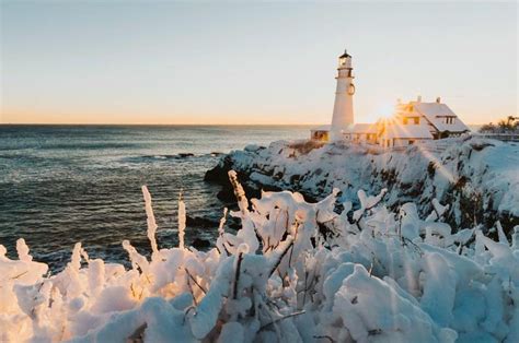 Portland Maine | Natural landmarks, Portland maine, Winter snow