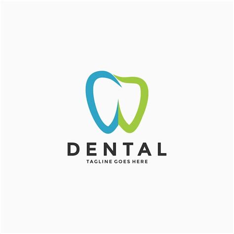 Premium Vector | Dental care logo vector