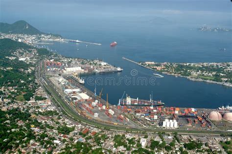 Port of Mexico City stock image. Image of aerial, mexico - 29216849