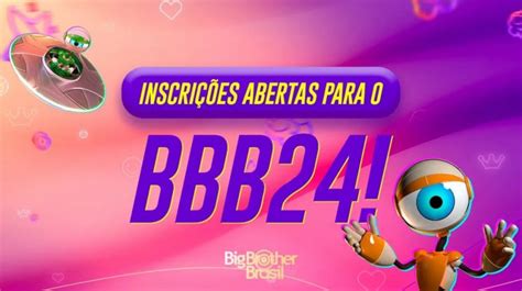 Inscrições para o BBB 24 estão abertas; veja como participar