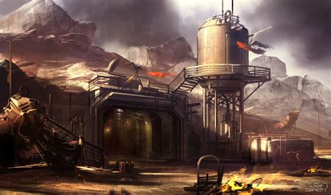 RAGE bunker entrance, sparth . | Bunker, Planets art, Fiction idea