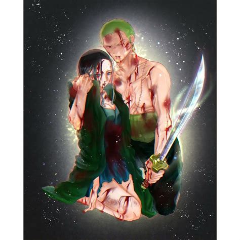 [18+] One Piece Zoro X Robin Fanart - Anime WP List