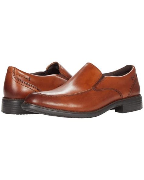 Rockport Leather Total Motion Dressport Slip-on in Tan (Brown) for Men - Lyst