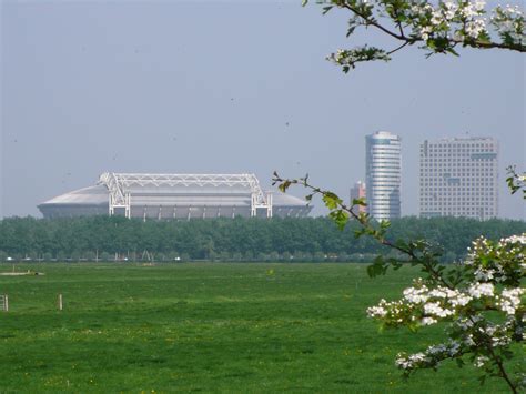 Ajax Arena (soccer stadium) from the Amstel River | zapdelight | Flickr