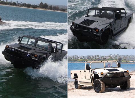 WaterCar H1 Panther is Based on the Humvee, is World's Fastest and ...