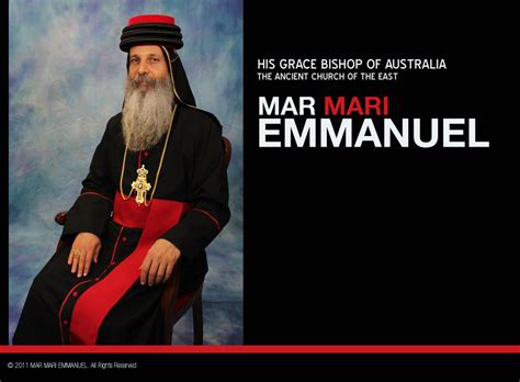 His Grace Bishop of Australia - Mar Mari Emmanuel