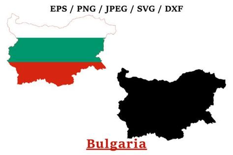 Bulgaria National Flag Map Design Graphic by terrabismail · Creative Fabrica