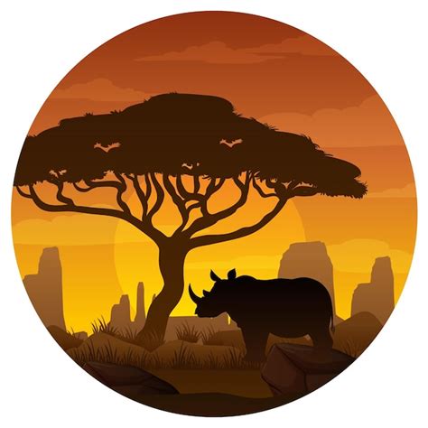 Free Clipart Africa Silhouette