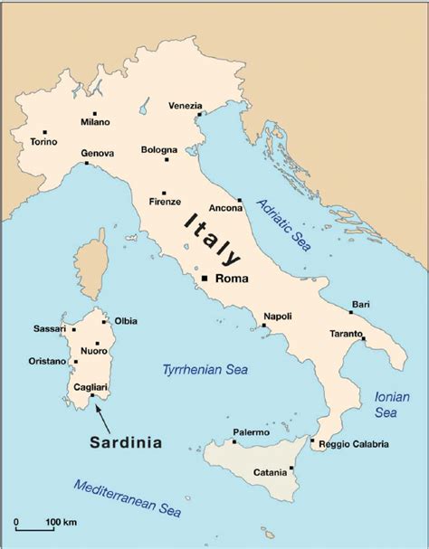 The geological map of Sardinia (Italy) at 1:250,000 scale (PDF Download Available)