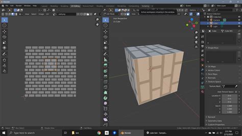 Blender 2.8: I want to select the whole image for each face of a cube - Blender Stack Exchange