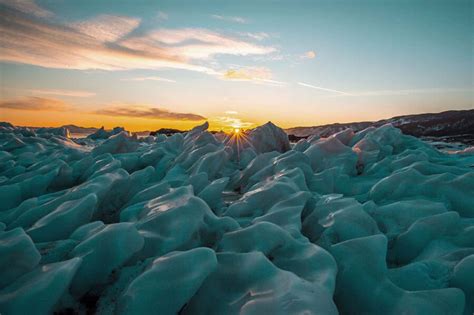 Lake Baikal Ice