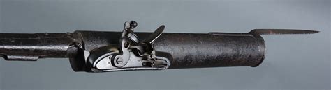 Lot Detail - RARE WAR OF 1812 BRITISH CONGREVE SYSTEM FLINTLOCK ROCKET LAUNCHER.