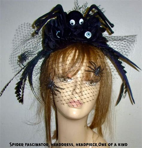 Spider Headdress Spider Headpiece Halloween Headdress - Etsy