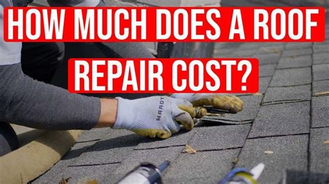 How Much Does a Roof Repair Cost? (The Average Cost of Roof Repairs)