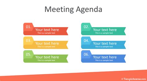 Present your ideas with this free meeting agenda PowerPoint template ...