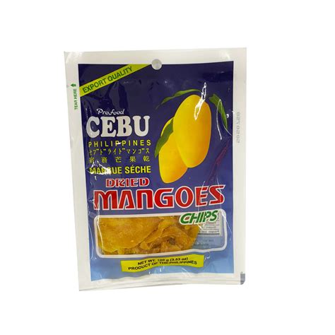 Cebu Philippines Dried Mangoes 100g