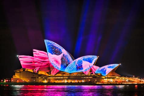 Vivid Sydney lights up the night