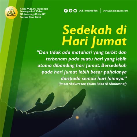 Sedekah Jumat – AMAL MADANI INDONESIA