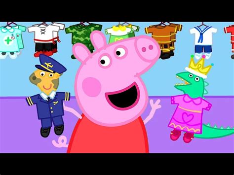 Peppa Pig Official Channel | Dressing up! (clip) - Videos For Kids