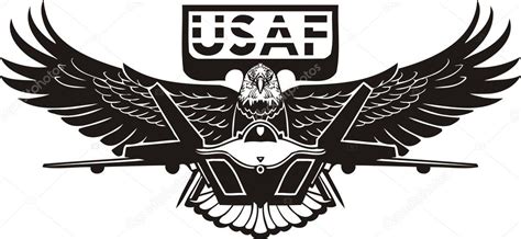 US Air Force - Military Design. — Stock Vector © Digital-Clipart #41974921