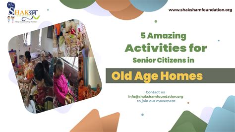 "Discover 5 Fun Activities for Seniors | Old Age Home Ideas