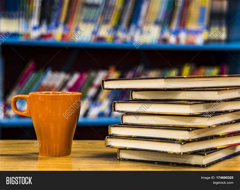 Books On Table Library Image & Photo (Free Trial) | Bigstock