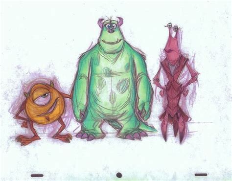 The Art Behind The Magic : Monsters Inc. Concept Art