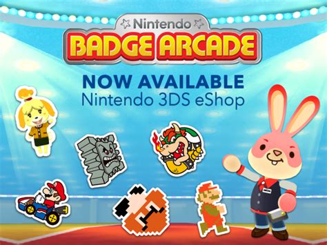 Nintendo Badge Arcade now available in North America