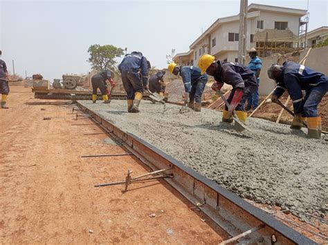 Ongoing Concrete Road Construction – Heliu Residences